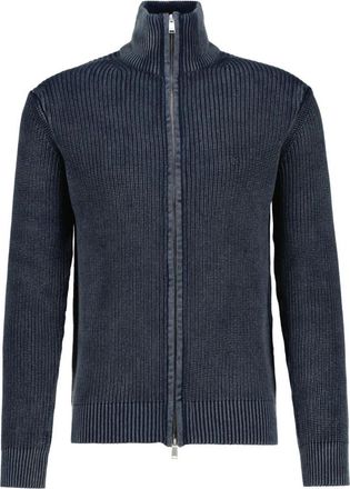 Replay Cardigans - Heren - Vesten - Blauw - L - Truien & Vesten