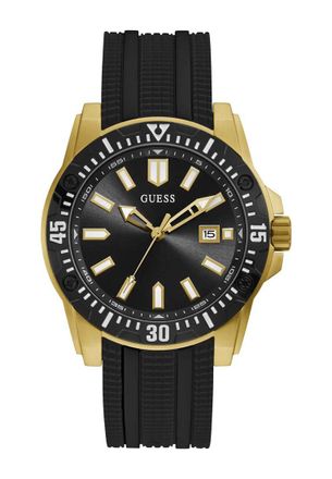 Guess GW0055G4 Mens Skipper Watch - Black - One Size