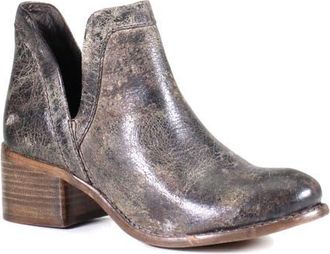 Diba WORK NERD vintage leather bootie in Charcoal at Nordstrom, Size 8.5