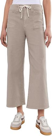 Paige Petite Ari with Waistband Tie Stitch Through Pockets in Vintage Utaupia Womens Jeans Vintage Utaupia : 30 29, Cotton/Denim/Spandex