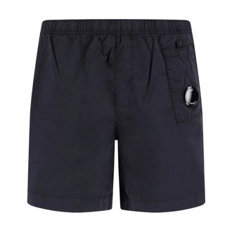 C.P. Company Beachwear, male, Black, Size: XL Swimming Shorts
