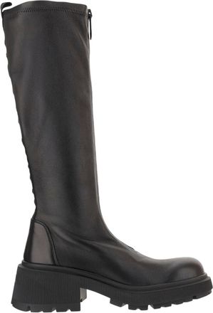 Jimmy Choo London Black Zipper Boots