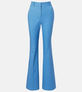 Veronica Beard Melvin twill flared pants