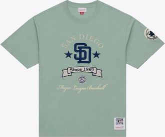 Mitchell & Ness Mens Mitchell & Ness Green San Diego Padres Yacht Rock T-Shirt at Nordstrom, Size Large