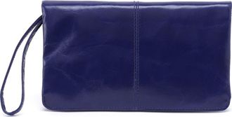 Hobo Evolve Leather Clutch in Winter Violet at Nordstrom