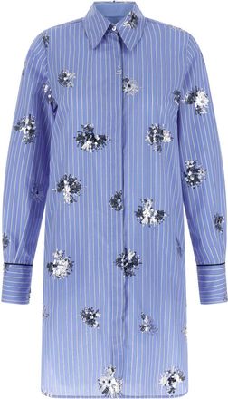 Le Twins Light Blue Silenzio Dress