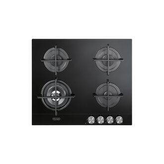 DeLonghi Placa De Gas Empotrada Delonghi Nsl 460 N Negra De 60 Cm Y 4 Fuegos