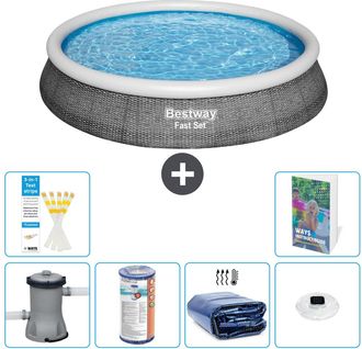 Bestway Piscina Bestway Fast Set Redonda - 396x84 Cm - 7-piezas S275