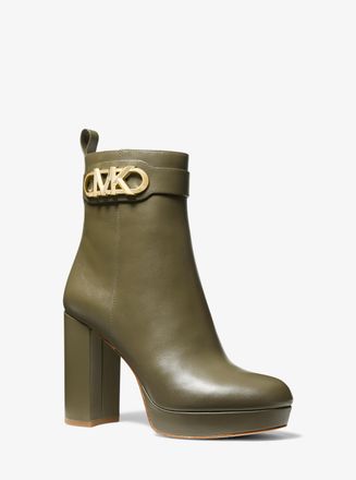Michael Kors Parker Leather Platform Boot