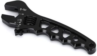 OEM Chiave Regolabile In Alluminio Leggero Per Raccordi Tubo An3-an12 (nera)
