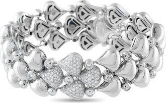 Chopard 18K White Gold 6.0ct Diamond Bracelet CH23-040826