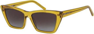 Saint Laurent Dames, Accessoires, Geel, Maat: 55 MM