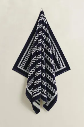 GANT Home decor Rope Print Beach Towel (100x180) EVENING BLUE
