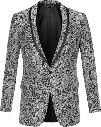 Billionaire Boys Club Jassen, Heren, Zwart, L, Katoen, Blazer Regular Fit FS Elegant