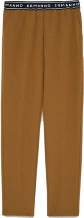 Ermanno Tailored Trousers With Stretch And Waistband Detail