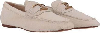 Tod's Womens White Loafer, Size 7