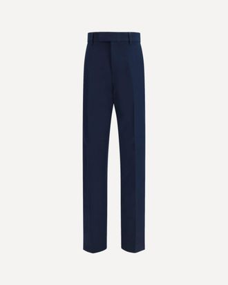 Ferragamo Cotton and cashmere chinos Pants Male 50