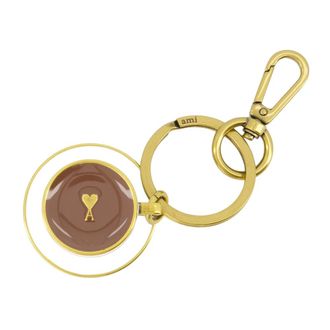 Ami Coffee Cup Keyring - unisex - Ami Paris - Keychains - Yellow - ONE SIZE - Accessories