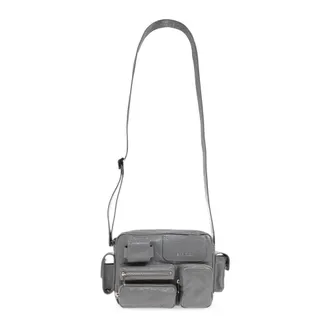 Balenciaga Shoulder Bags, male, Gray, Size: ONE SIZE Superbusy Shoulder Bag