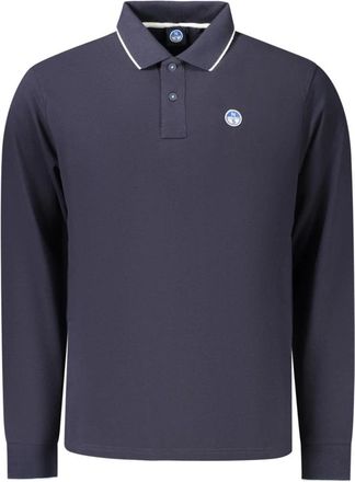 North Sails Tops, Heren, Blauw, M, Basic Polo Shirt