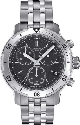 Tissot PRS200 Chronograph Bracelet Watch, 41mm in Black at Nordstrom Rack