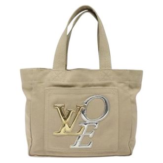 Louis Vuitton Pre-owned Tote Bags, female, Beige, Size: ONE SIZE Pre-owned Vintage Tote Bag