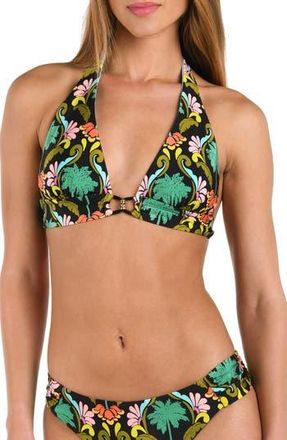 Sunshine 79 Mirage Banded Bikini Top in Black Multi at Nordstrom Rack, Size 12