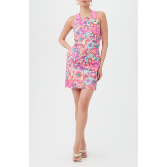Trina Turk Alivia Sleeveless Dress in Pink Multi at Nordstrom Rack, Size 10