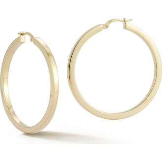 Glaze Jewelry Tube Hoop Earrings in Gold at Nordstrom Rack