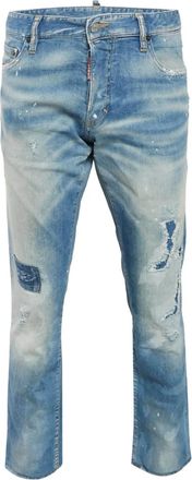 Dsquared2 Pantaloni con effetto vissuto - Blu