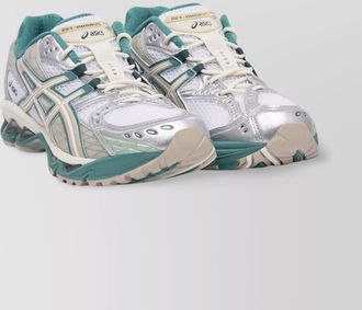 Asics mesh low-top sneakers