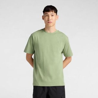New Balance Hombre Athletics Cotton T-Shirt en Verde, Algod&oacute;n, Talla 2XL