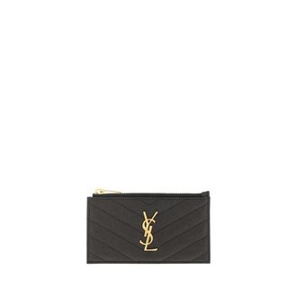 Saint Laurent Dames, Accessoires, Zwart, Maat: ONE Size Leer