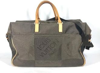 Louis Vuitton Tweedehands Canvas Louis Vuitton tassen - Dames - Vintage Handtas - Grijs - ONE Size - Vintage