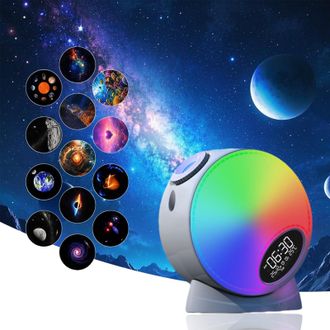 OEM Proyector De Estrellas Fugaces - Luz Nocturna Hd Para Dormitorio, Altavoz Bluetooth, Ruido Blanco, Habitaci&oacute;n Infantil Y Camping, Control Remoto, Plan