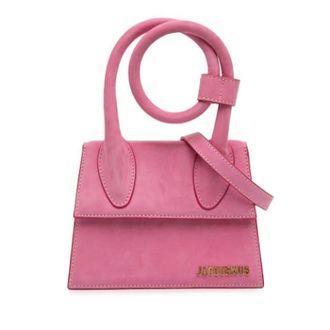 Jacquemus Pre-owned Mini Bags, female, Pink, Size: ONE SIZE Pre-owned The Le Chiquito Noeud
