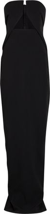 Rick Owens Prong Cut-out Crepe Gown - Black - 44 (UK12 / M)