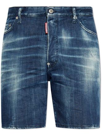 Dsquared2 denim shorts - men - Elastane/Cotton - 52 - Blue