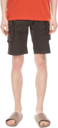 Alpha Industries Casual Shorts - Heren - Korte Broeken - Grijs - W33 - Katoen - Korte Broeken