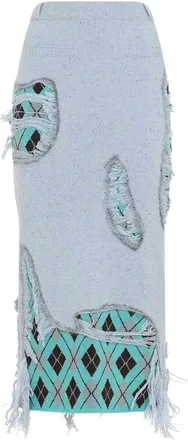 Moschino Midi Knit Skirt