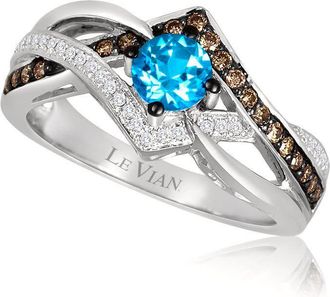 Le Vian Ladies Pastels Rings set in 14K Vanilla Gold
