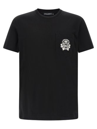 Dolce & Gabbana Zwart Katoenen T-Shirt
