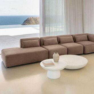 Sklum Sof&aacute; Modular Esquinero De 4 Piezas Con Div&aacute;n Izquierdo Fogler Sklum