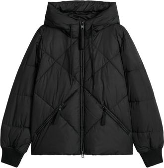 Marc O'Polo Giacca Outdoor Tessuta- Piumino Trapuntato a Diamante - - Jackets - Donna - Nero - L