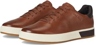 Cole Haan Grandpro Angleace Sneakers Mens Shoes British Tan/Dark Chocolate/Ivory : 11.5 D - Medium, Leather