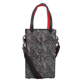 Christian Louboutin Monogram Ruistote Nano Tote Zwart