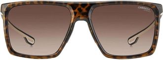 Carrera Tortoiseshell Square Frame Sunglasses - Brown