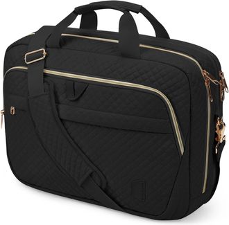 Generic Laptop Bag 17.3 Inch Laptop Bag Expandable Briefcase Computer Large Capacity Men Women Shoulder For Business Travel For Men(L43.5-W16.5-H33CM)