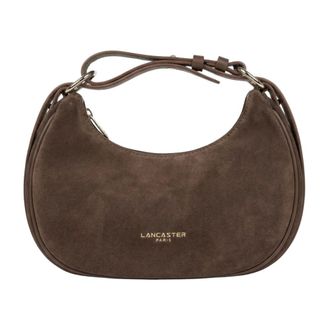 Lancaster Sac besace Zipp&eacute; S Su&egrave;de - female - Lancaster - Shoulder Bags - Brown - ONE SIZE - Bags
