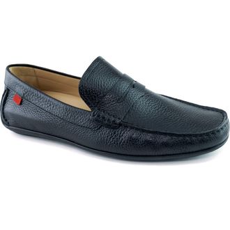 Marc Joseph New York Union 4.0 Driver Loafer in Black Grainy at Nordstrom Rack, Size 11.5